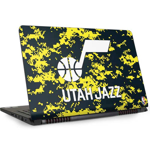 NBA Utah Jazz Grey Digi Camo Dell Inspiron Skin